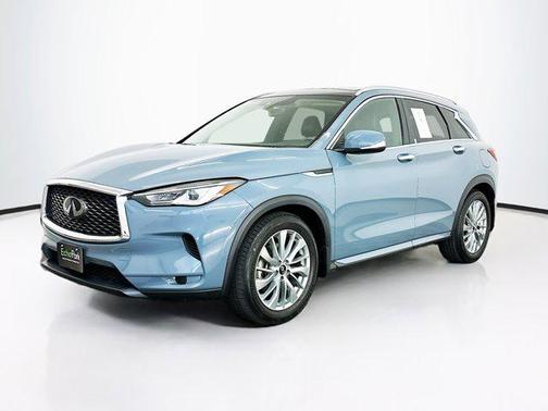 Slate Gray 2023 INFINITI QX50 LUXE AWD