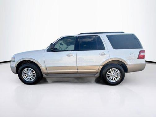 White Platinum Metallic Tri-Coat 2012 Ford Expedition XLT