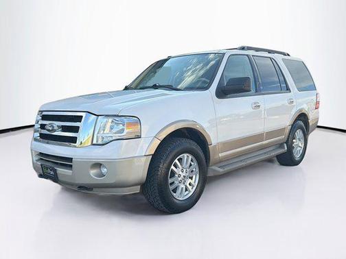 White Platinum Metallic Tri-Coat 2012 Ford Expedition XLT