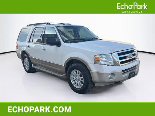 White Platinum Metallic Tri-Coat 2012 Ford Expedition XLT