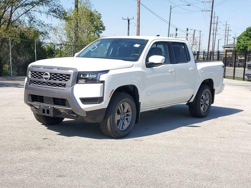 Glacier White 2026 Nissan Frontier SV