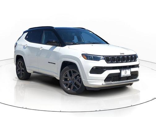 Bright White Clearcoat 2025 Jeep Compass Limited
