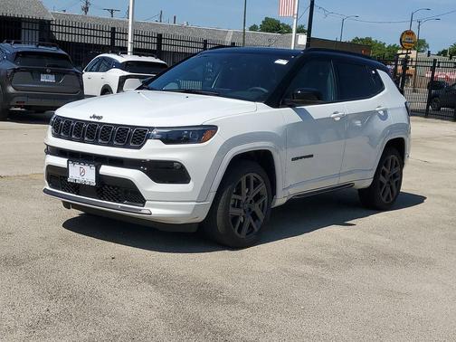 Bright White Clearcoat 2025 Jeep Compass Limited