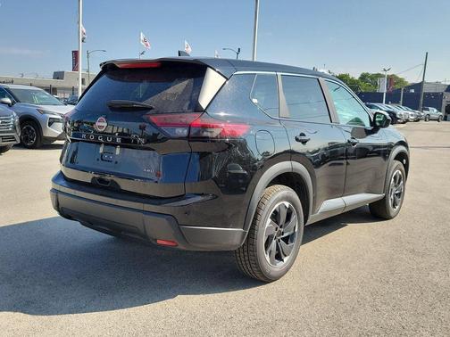 Black 2025 Nissan Rogue SV