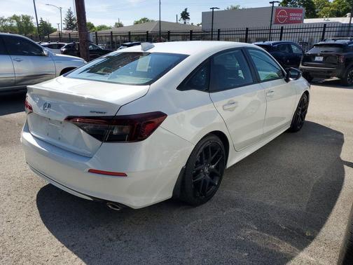 White 2025 Honda Civic Sport
