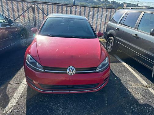 Tornado Red 2015 Volkswagen Golf Auto TSI SEL