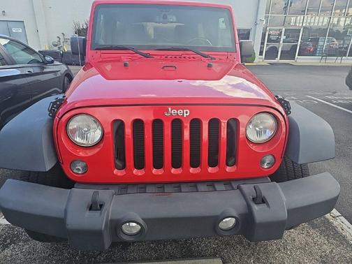 Flame Red Clearcoat 2014 Jeep Wrangler Unlimited Sport