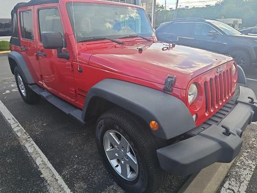 Flame Red Clearcoat 2014 Jeep Wrangler Unlimited Sport