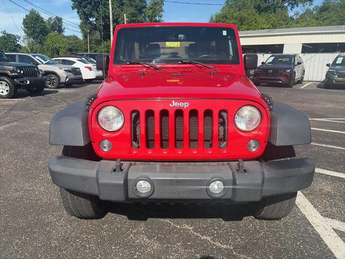 Flame Red Clearcoat 2014 Jeep Wrangler Unlimited Sport