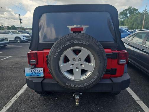 Flame Red Clearcoat 2014 Jeep Wrangler Unlimited Sport