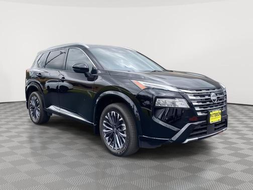 Black 2025 Nissan Rogue Platinum