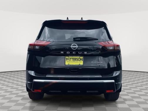 Black 2025 Nissan Rogue Platinum