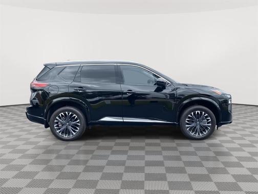 Black 2025 Nissan Rogue Platinum