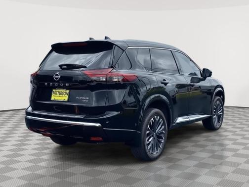 Black 2025 Nissan Rogue Platinum