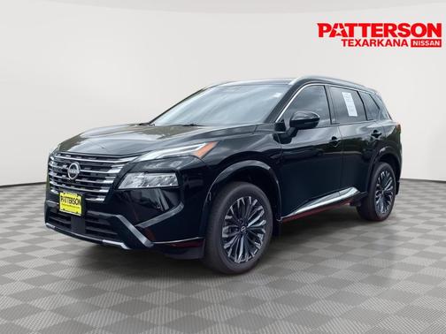 Black 2025 Nissan Rogue Platinum