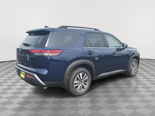 Deep Ocean Blue 2026 Nissan Pathfinder SL