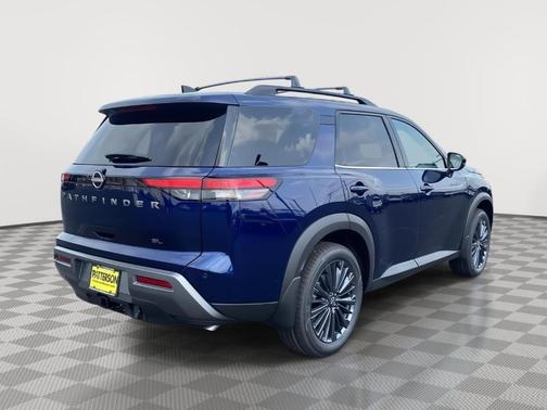 Deep Ocean Blue 2026 Nissan Pathfinder SL