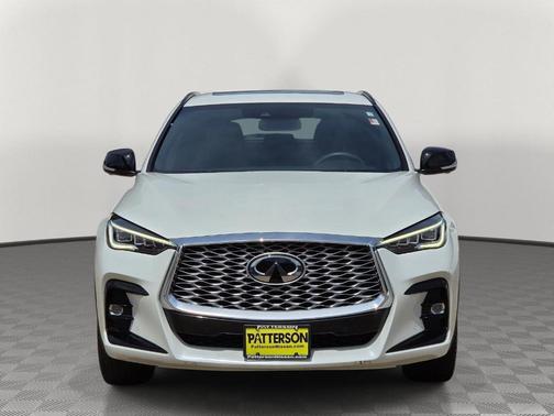 Majestic White 2023 INFINITI QX55 ESSENTIAL