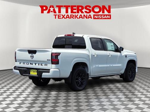 Glacier White 2026 Nissan Frontier SV