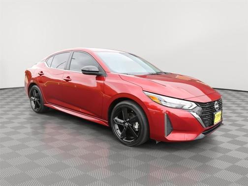 Scarlet Ember 2025 Nissan Sentra SR