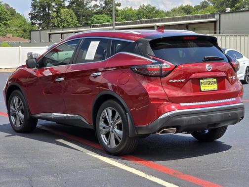 Scarlet Ember 2021 Nissan Murano Platinum