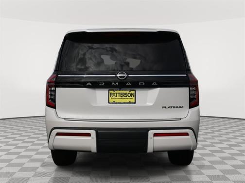 Aspen White 2026 Nissan Armada Platinum