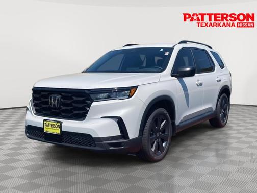 Platinum White Pearl 2024 Honda Pilot Sport
