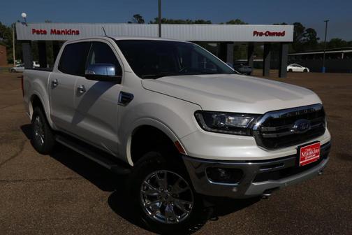 White Platinum Tri-Coat Metallic 2020 Ford Ranger Lariat
