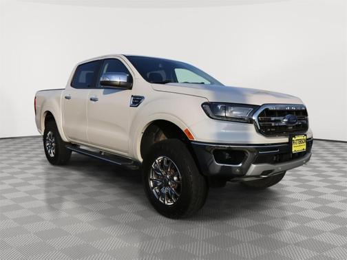 White Platinum Tri-Coat Metallic 2020 Ford Ranger Lariat