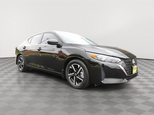 Black 2025 Nissan Sentra SV