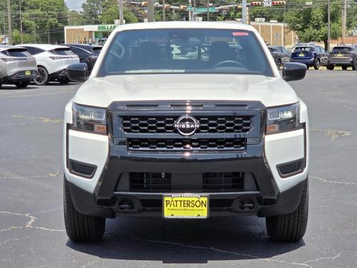 Glacier White 2026 Nissan Frontier SV