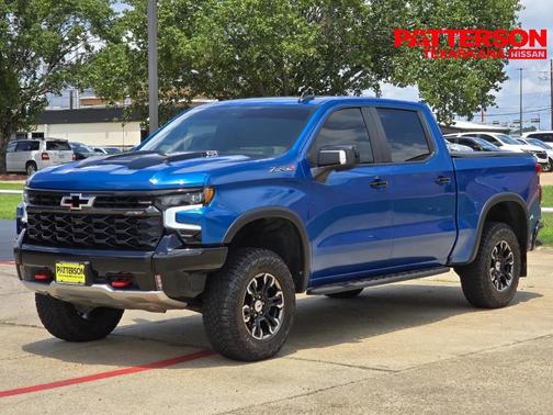 Glacier Blue Metallic 2023 Chevrolet Silverado 1500 ZR2