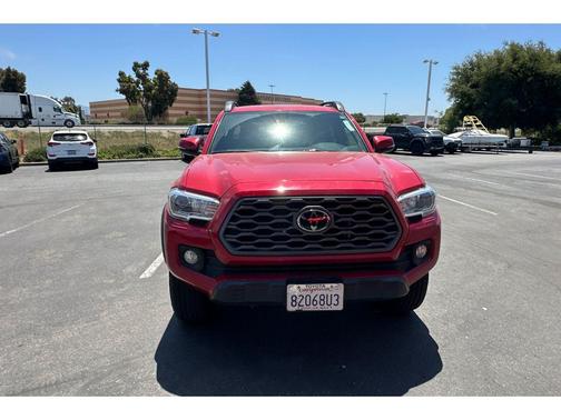 Barcelona Red Metallic 2023 Toyota Tacoma TRD Sport