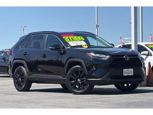 Midnight Black Metallic 2023 Toyota RAV4 XLE Premium