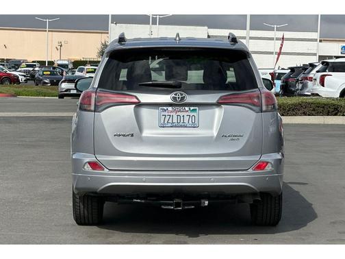 Silver Sky Metallic 2017 Toyota RAV4 Platinum
