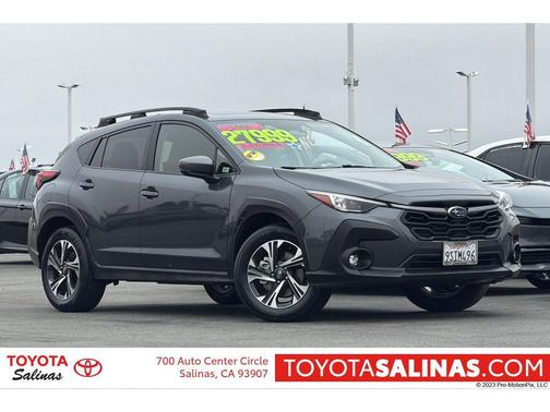 Magnetite Gray Metallic/Crystal Black Silica 2025 Subaru Crosstrek Premium