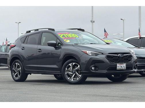 Magnetite Gray Metallic/Crystal Black Silica 2025 Subaru Crosstrek Premium