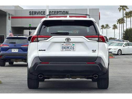 Super White 2020 Toyota RAV4 XLE Premium