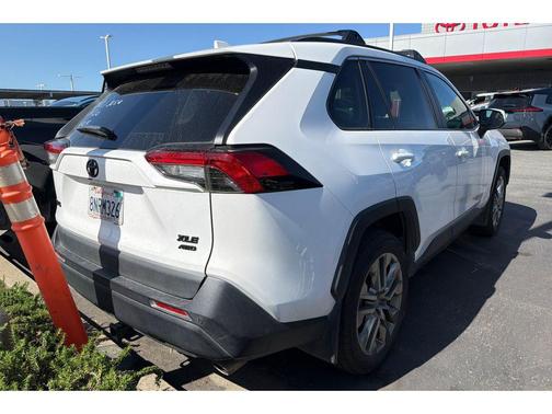 Super White 2020 Toyota RAV4 XLE Premium