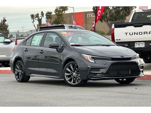 Underground/Midnight Black Metallic 2026 Toyota Corolla XSE
