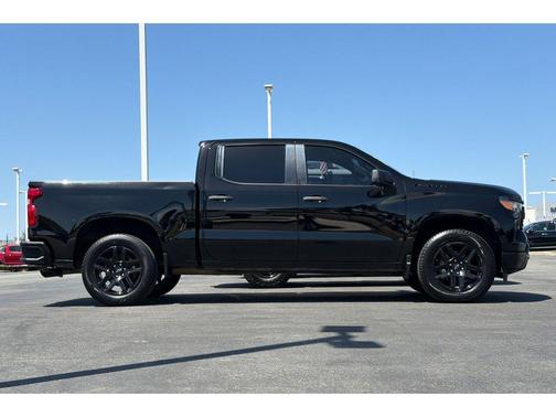 Black 2023 Chevrolet Silverado 1500 Custom
