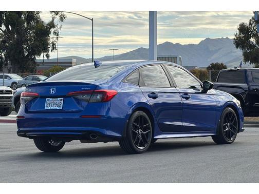 Aegean Blue Metallic 2022 Honda Civic Sport