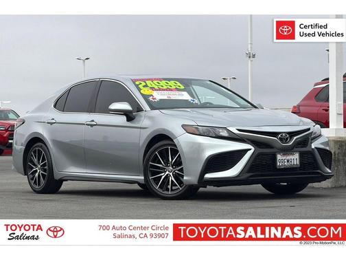 Celestial Silver Metallic 2022 Toyota Camry SE