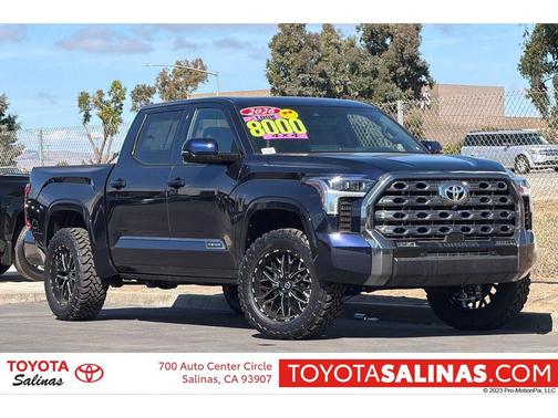 Blueprint 2026 Toyota Tundra Platinum