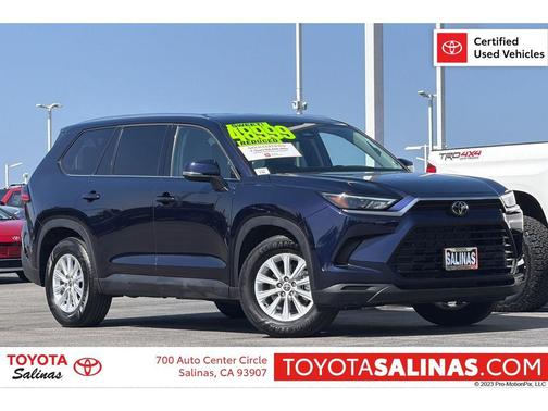 Blueprint 2025 Toyota Grand Highlander XLE