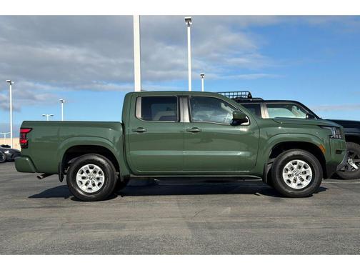 Tactical Green Metallic 2024 Nissan Frontier SV