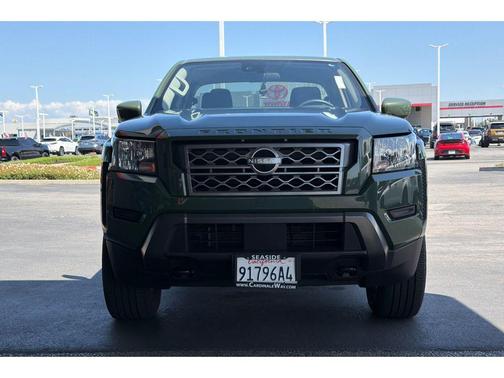 Tactical Green Metallic 2024 Nissan Frontier SV