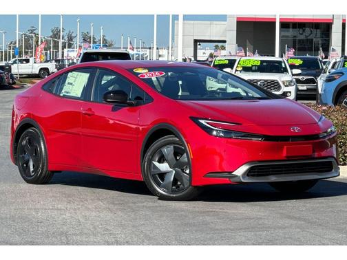 Supersonic Red 2026 Toyota Prius Plug-In Hybrid SE