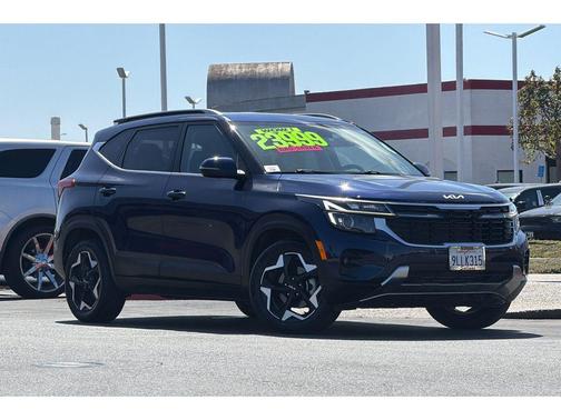 Dark Ocean Blue 2024 Kia Seltos EX