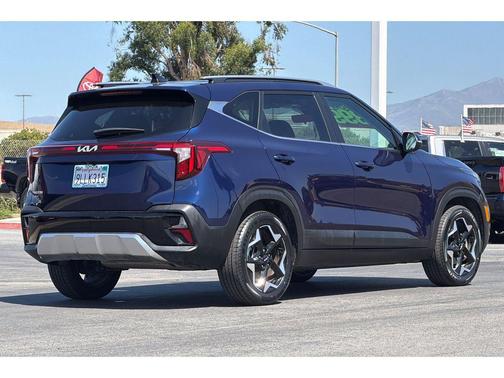 Dark Ocean Blue 2024 Kia Seltos EX